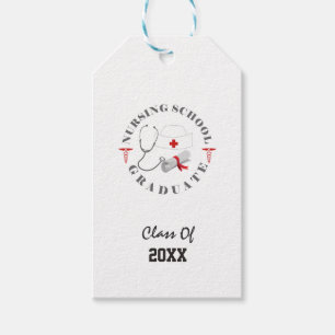 Nursing School Graduate Gear Gift Tags
