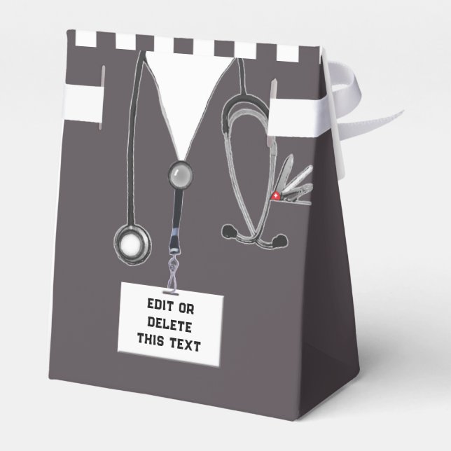 Nursing School Graduation Favour Box (Back Side)