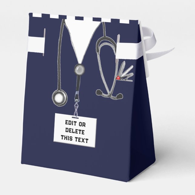 Nursing School Graduation Favour Box (Back Side)