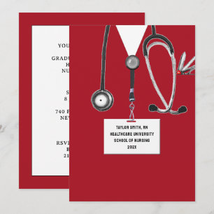 nursing school graduation invitation