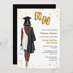Nursing School Graduation Party Invitation