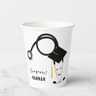 Nursing School Graduation Party Paper Cups