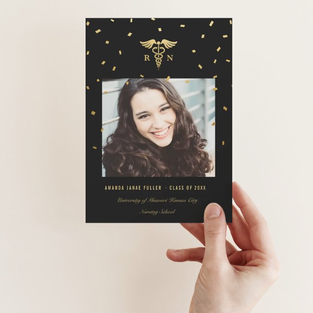 Nursing School Graduation Photo Announcements (Creator Uploaded)