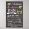 Nursing School Graduation Photo Prop Sign