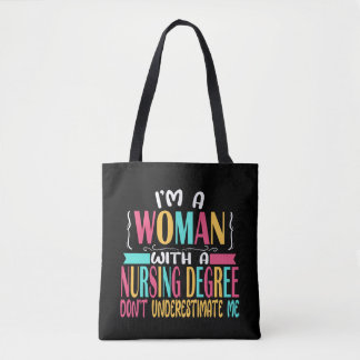 Nursing School Graduation RN Registered Nurse LPN Tote Bag