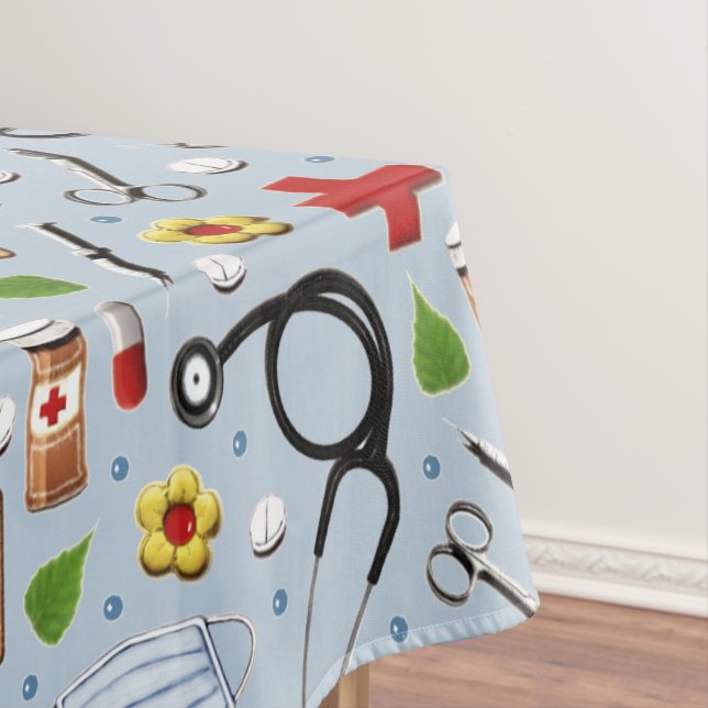 Nursing School Graduation Tablecloth (In Situ)