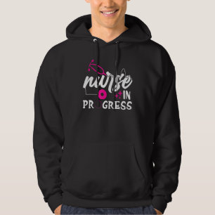 Nursing School Student Future Nurse Life Nurse In Hoodie