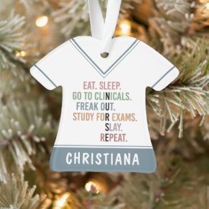 Nursing School student Future Nurse RN Gifts Ornament
