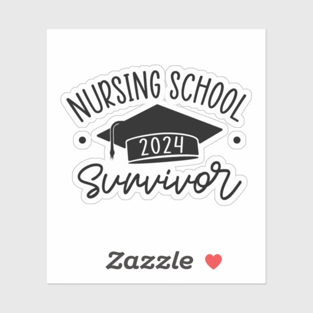 Nursing School Survivor 2024, Nurse Graduation (Sheet)