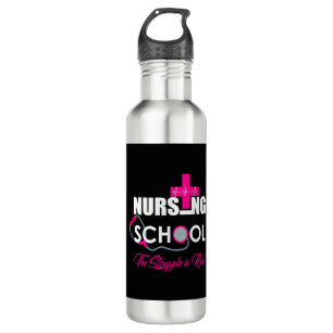 Nursing School The Struggle Is Real 710 Ml Water Bottle