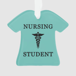 Nursing Student Ceramic Ornament