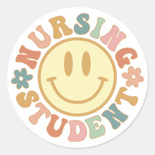 Nursing Student Gift, Future Nurse Classic Round Sticker