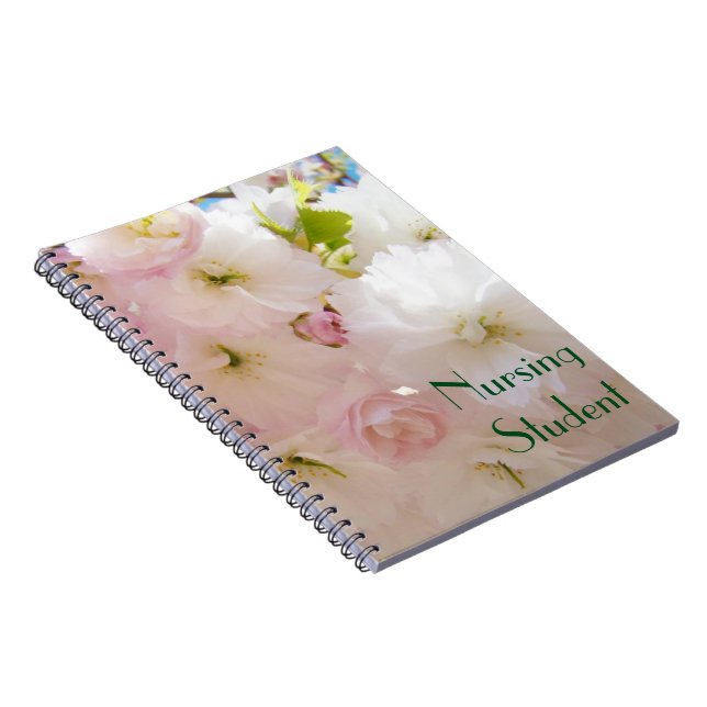 Nursing Student notebooks Nurse Students Blossoms (Right Side)