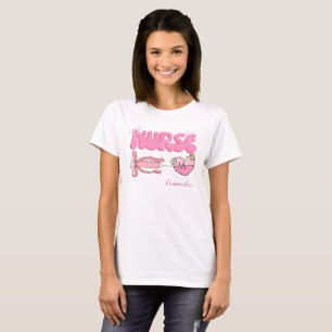 Nursing Student School Future Nurse Name Gift T-Shirt