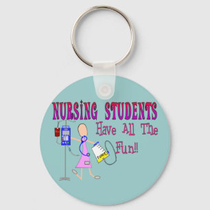 Nursing Students Have ALL The Fun Key Ring