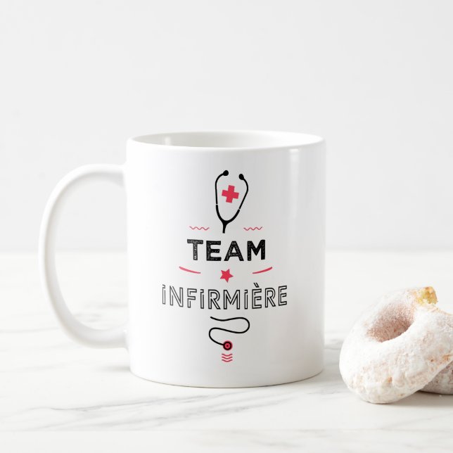 Nursing team coffee mug (With Donut)