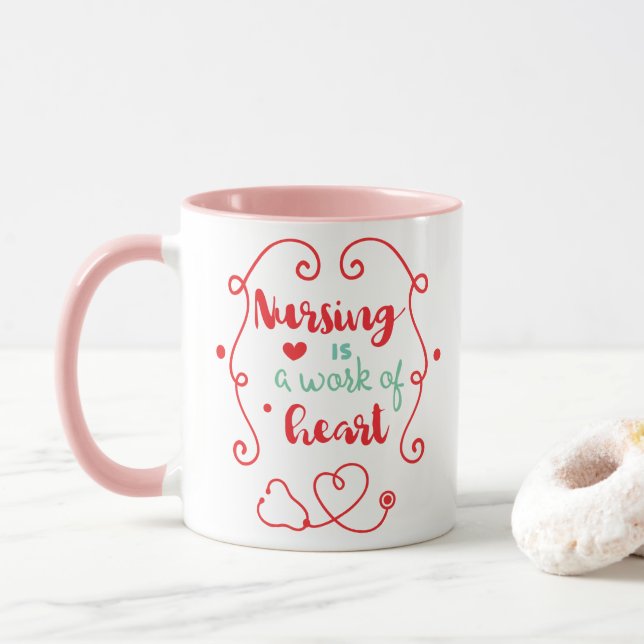 Nursing Work Mug (With Donut)
