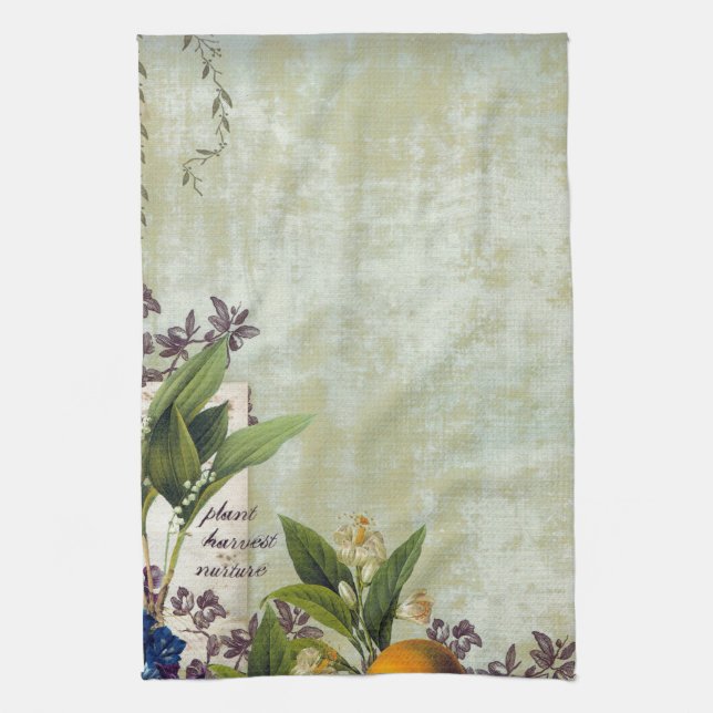 Nurture Nature Tea Towel (Vertical)