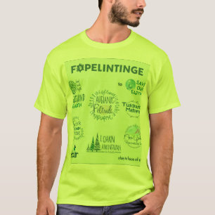 Nurture Our Planet: A Call to Protect Nature" T-Shirt