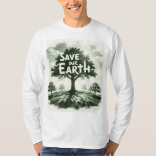 "Nurture Our Planet: A Call to Protect Nature" T-Shirt