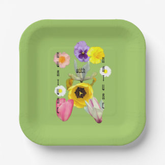 Nurture with Nature  Paper Plate