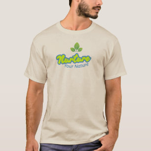 Nurture Your Nature – Growth & Self-Care Quote Des T-Shirt