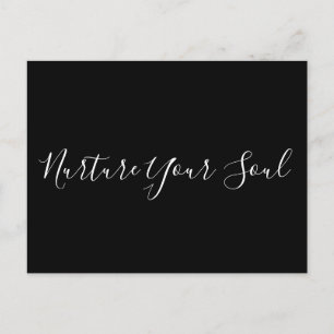 Nurture Your Soul Postcard