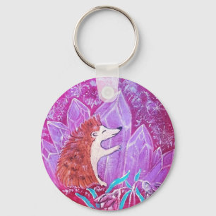 Nurturing Round Keychain