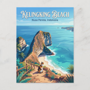 Nusa Penida Indonesia Postcard