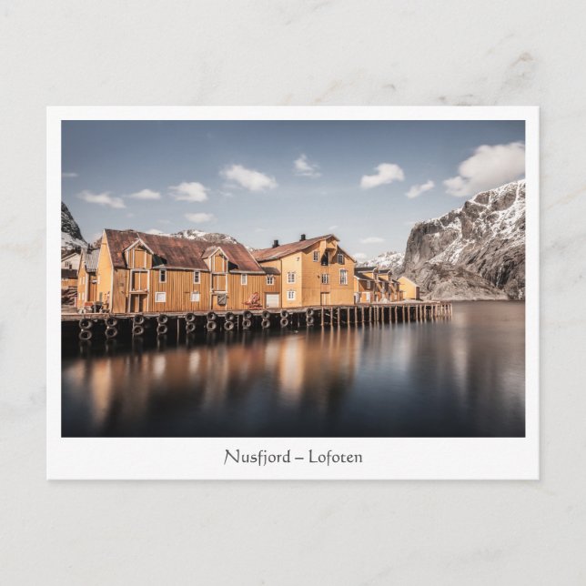 Nusfjord Postcard (Front)