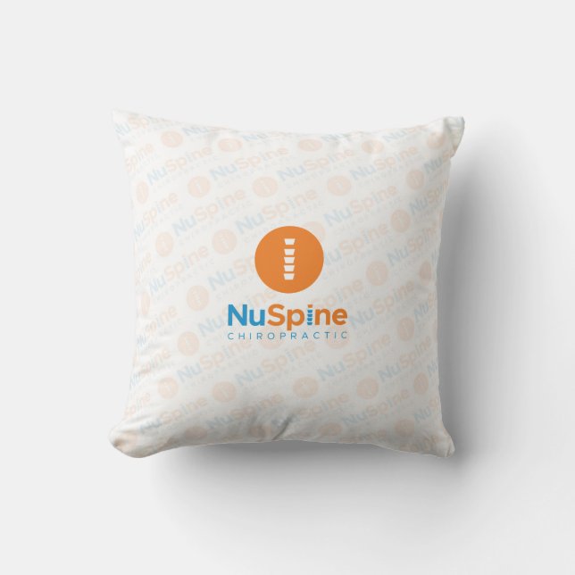 NuSpine Stack Logo  Cushion (Front)
