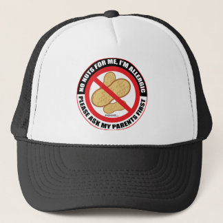 Nut Allergy Trucker Hat