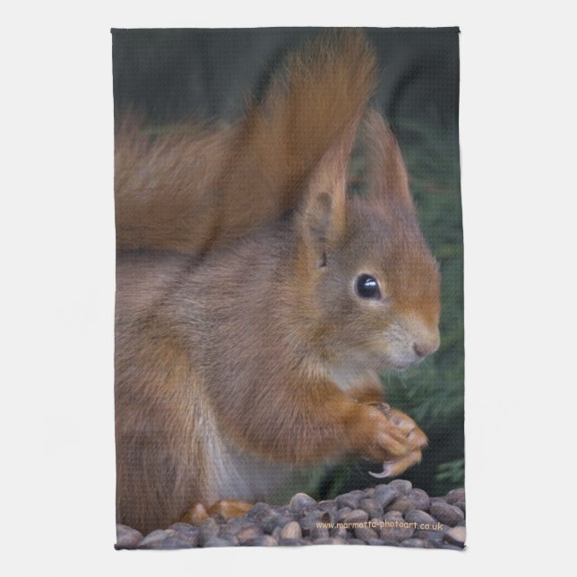 Nut Brunch Kitchen Towel (Vertical)