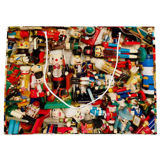 Nut Crackers Large Gift Bag (Front)