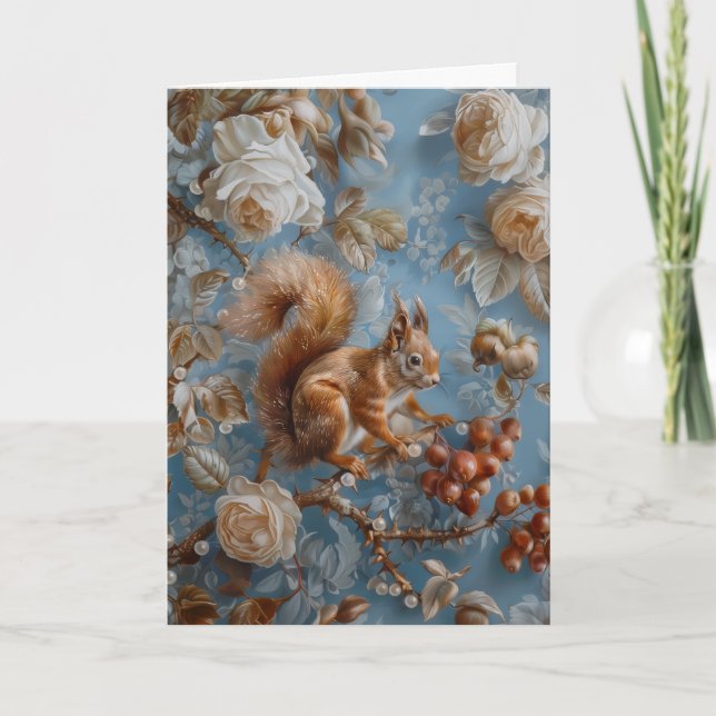 Nut - Folded Greeting Card (Front)