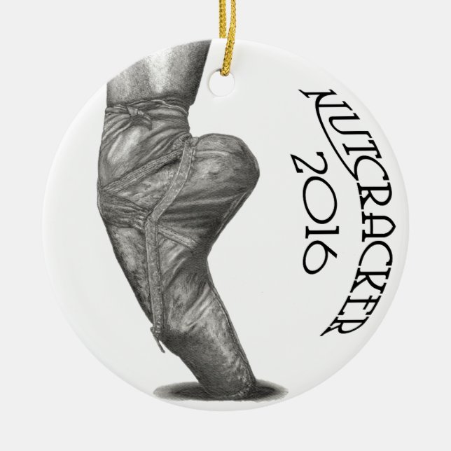 Nutcracker 2016 Christmas Ornament (Front)
