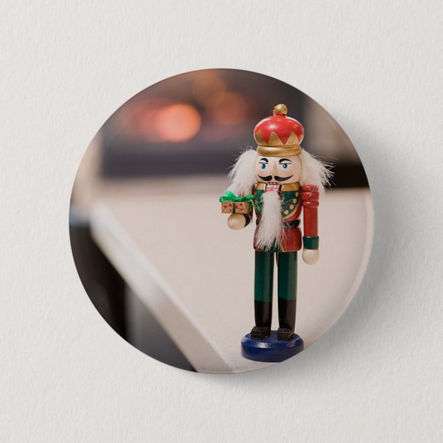Nutcracker 6 Cm Round Badge (Front)