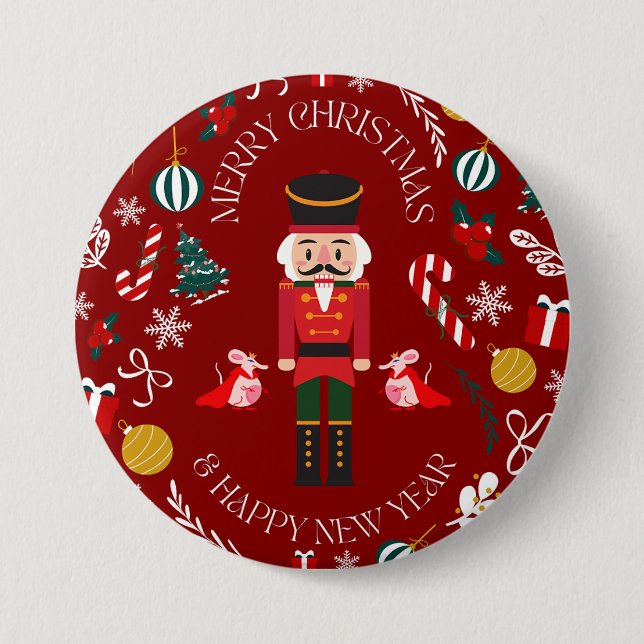Nutcracker 7.5 Cm Round Badge (Front)