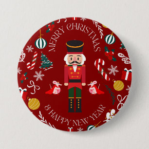 Nutcracker 7.5 Cm Round Badge