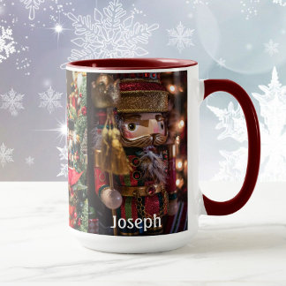 Nutcracker Add Name Christmas Coffee Gift Mug
