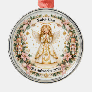 Nutcracker Angel Ornament