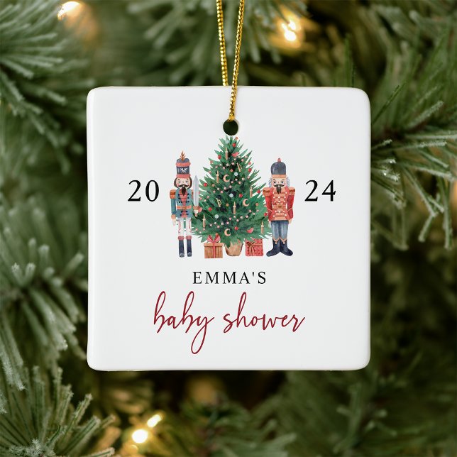 Nutcracker Baby Shower Ornament (Nutcracker Baby Shower Ornament
)