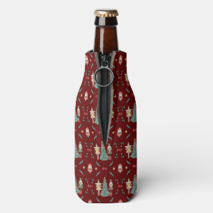 Nutcracker Ballerina Christmas Bottle Cooler