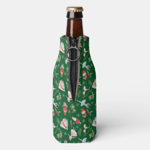 Nutcracker Ballerina Christmas  Bottle Cooler