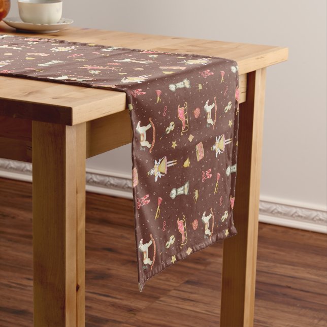 Nutcracker Ballerina Christmas  Short Table Runner (In Situ)