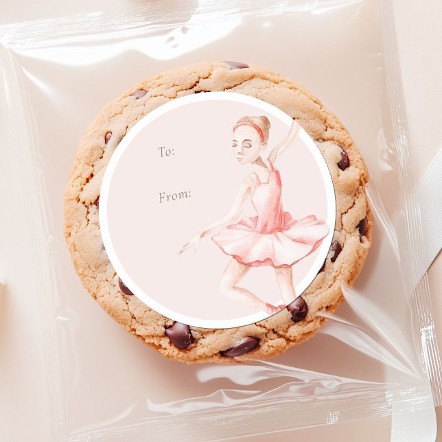 Nutcracker Ballerina “To/From” Christmas Sticker (Creator Uploaded)