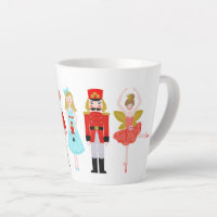 Nutcracker Ballet Characters Christmas Coffee Mug