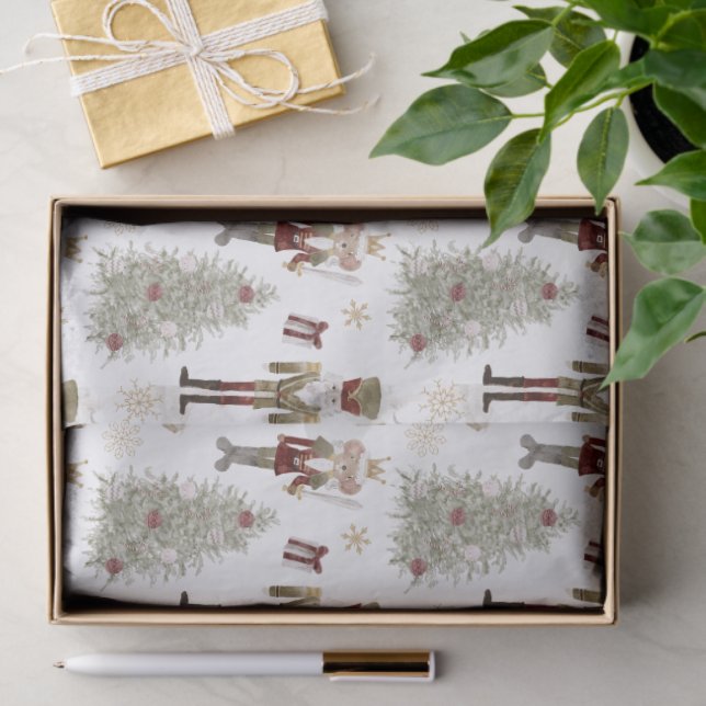 Nutcracker Ballet Christmas  Tissue Paper (Gift)