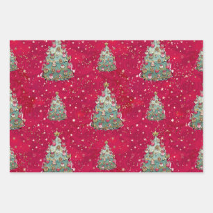 Nutcracker Ballet Christmas Wrapping Paper Sheets