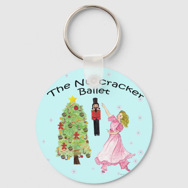 Nutcracker Ballet Classic 09 Key Ring (Front)